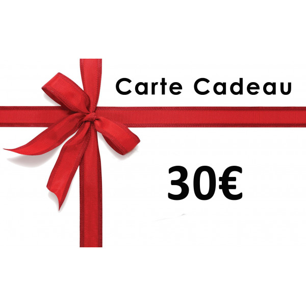 Carte Cadeau de 30€ à offrir !