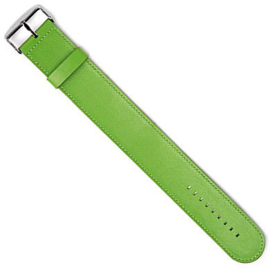Bracelet montre S.T.A.M.P.S. cuir vert clair