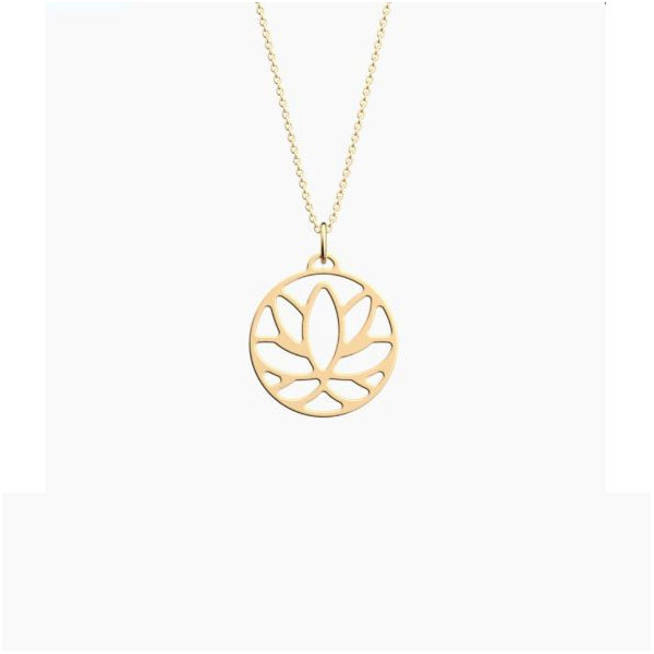 Collier or GEORGETTES Lotus 25mm