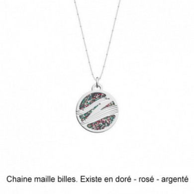 Chaine GEORGETTES or maille bille