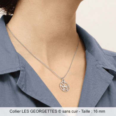 Collier or GEORGETTES Lotus 16mm