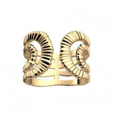 Bague or GEORGETTES Nomade ouverte