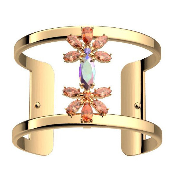 Bracelet femme bracelet or GEORGETTES Cristal 40mm