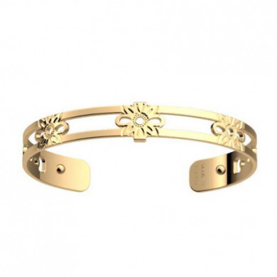 Bracelet femme, bracelet or, manchette GEORGETTES Dahlia 8mm