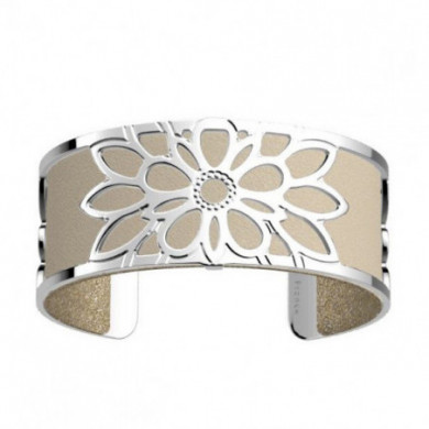Bracelet femme, bracelet argent, manchette GEORGETTES Dahlia 25mm