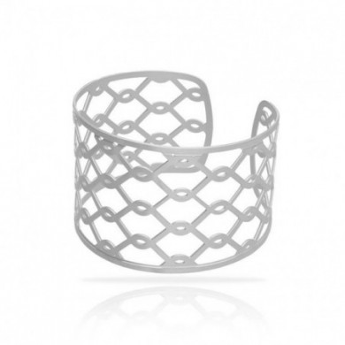 Bracelet manchette argent Ohana RAS® Bijoux