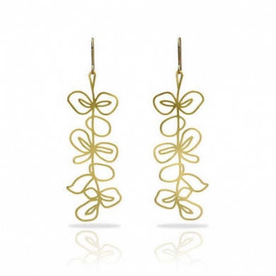 Boucles d’oreilles or femme Inflores RAS® Bijoux