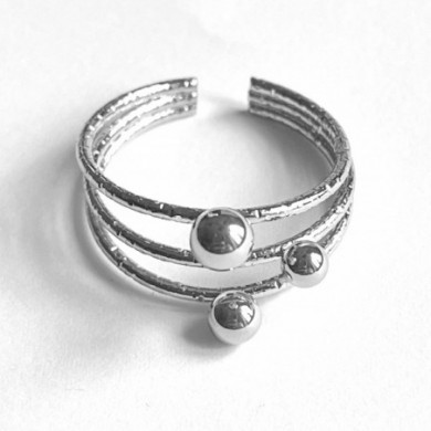 Bague acier inoxydable ZAG