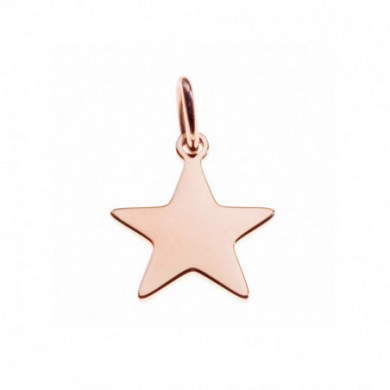 Pendentif étoile ZAG rose