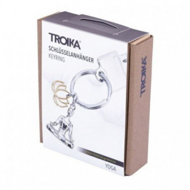 Porte-clés original méditation zen TROIKA