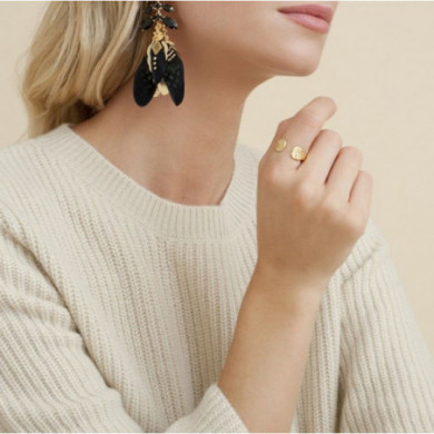 Bague or GAS Bijoux Liane jonc