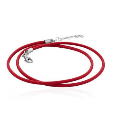 Collier cordon rouge UNA STORIA