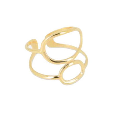 Bague Femme Or en Acier Inoxydable "Apolo" - ZAG Bijoux