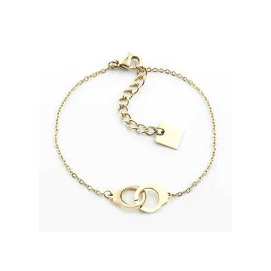 Bracelet femme Or en Acier Inoxydable "Cuff" - ZAG Bijoux