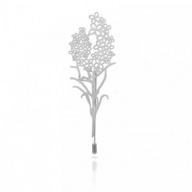 Broche argent ou Fibule bouquet floral Iguazu RAS® Bijoux