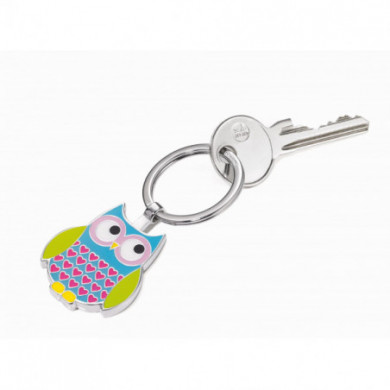 Porte clés original TROIKA chouette Rosy