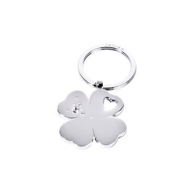 Porte-clés original trèfle porte bonheur TROIKA