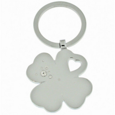 Porte-clés original trèfle porte bonheur TROIKA