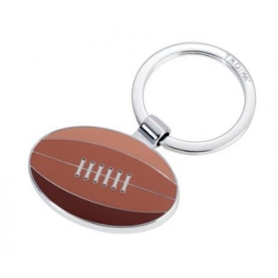 Porte-clés original homme ballon de rugby TROIKA