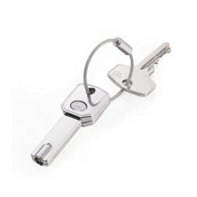 Porte-clés original en forme de clé à lumière led TROIKA
