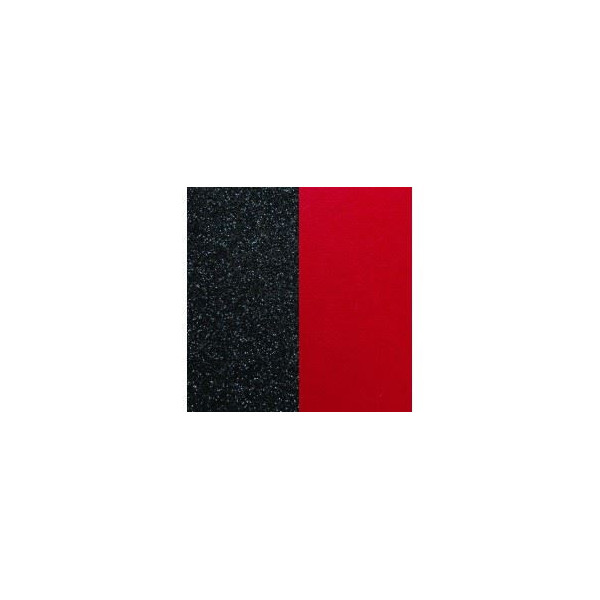 Cuir GEORGETTES pour Pendentif, Bracelet jonc ou Bracelet chaîne Noir Pailleté et Rouge Cuir GEORGETTES pour Pendentif, Bracelet jonc ou Bracelet chaîne Noir Pailleté et Rouge