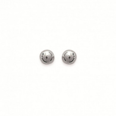 Puce d'oreilles Argent femme forme ronde Influences
