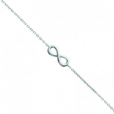 Bracelet argent 925 millièmes signe de l'infini Influences