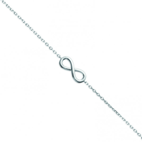Bracelet argent 925 millièmes signe de l'infini Influences