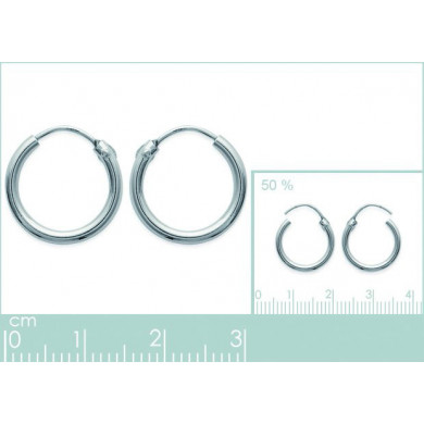 Mini créoles argent Influences