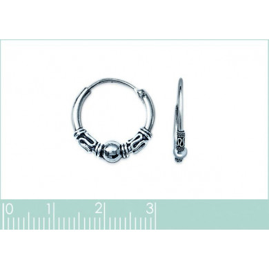 Mini créoles argent Influences