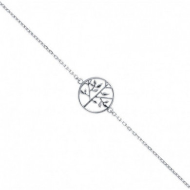 Bracelet argent femme arbre de vie Influences