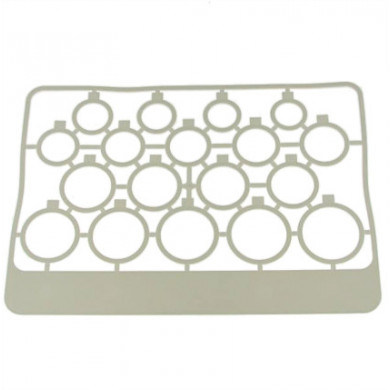 Baguier plastique pour bagues de la taille 38 à 72