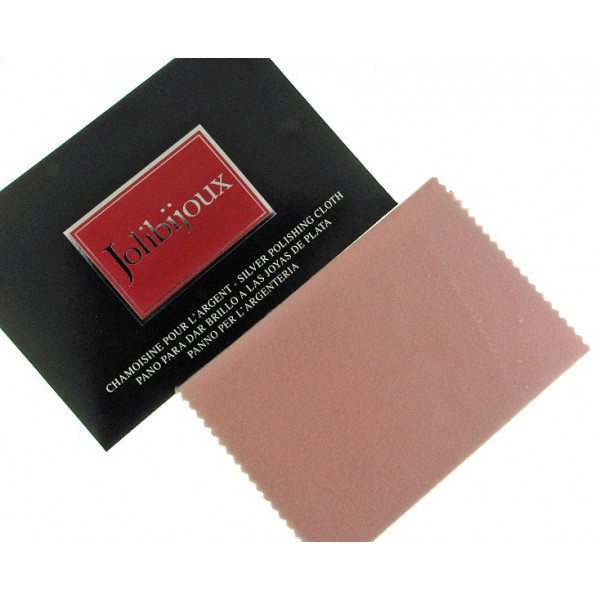 Chiffon nettoyant pour bijoux argent et bijoux fantaisies