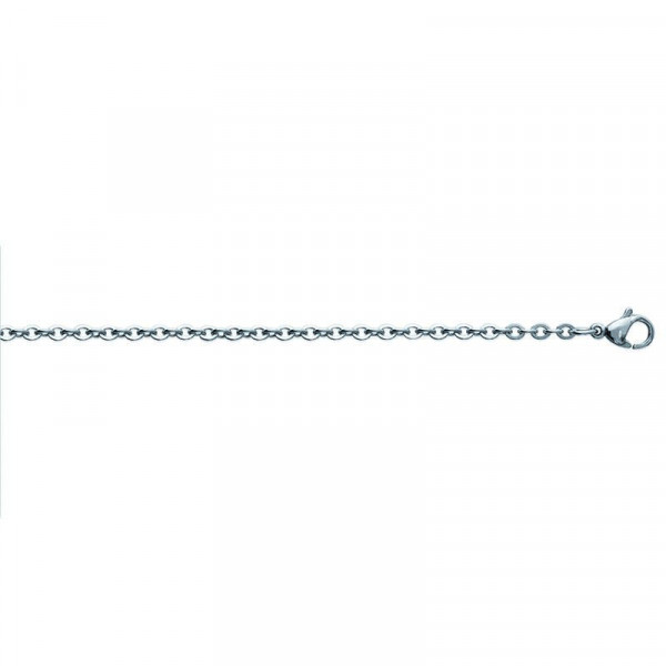 Chaine acier inoxydable maille forçat 2,4 mm Influences