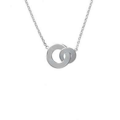 Collier argent 925 millièmes menotte Influences