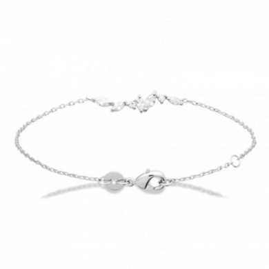 Bracelet argent femme oxydes de zirconium Influences