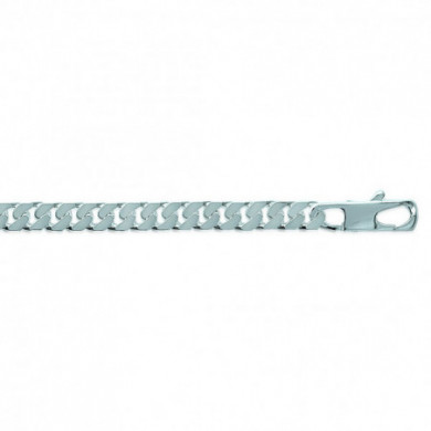 Bracelet argent 925 millièmes maille gourmette 6 mm Influences