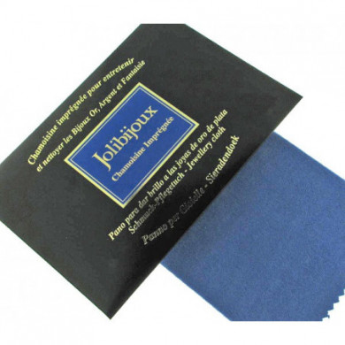 Produit entretien chiffon pour bijoux Or, Vermeil, Platine