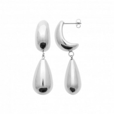 Boucles d’oreilles femme acier inoxydable Influences