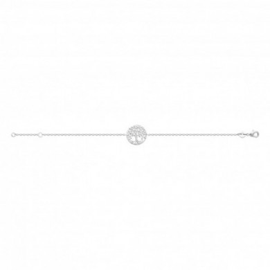 Bracelet argent femme arbre de vie Influences