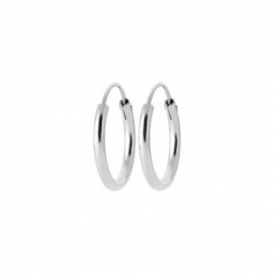 Mini créoles argent femme Influences