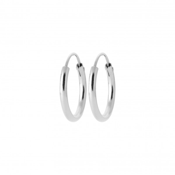 Mini créoles argent femme Influences