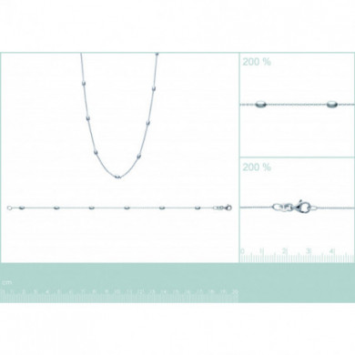 Bracelet argent femme Influences