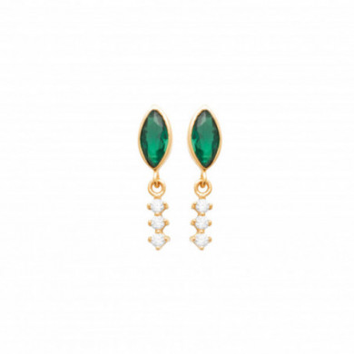 Boucles d’oreilles or femme oxyde de zirconium Influences