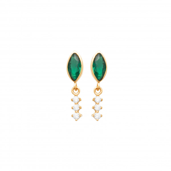 Boucles d’oreilles or femme oxyde de zirconium Influences