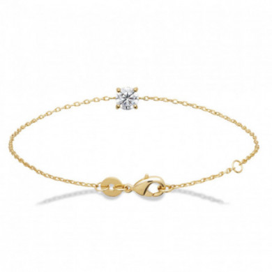 Bracelet Or femme oxyde de zirconium Influences