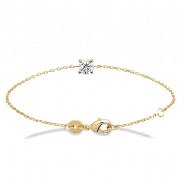 Bracelet Or femme oxyde de zirconium Influences