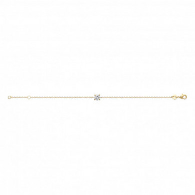 Bracelet Or femme oxyde de zirconium Influences