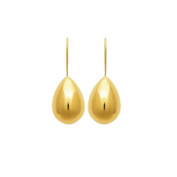 Boucles d’oreilles femme or acier inoxydable goutte Influences