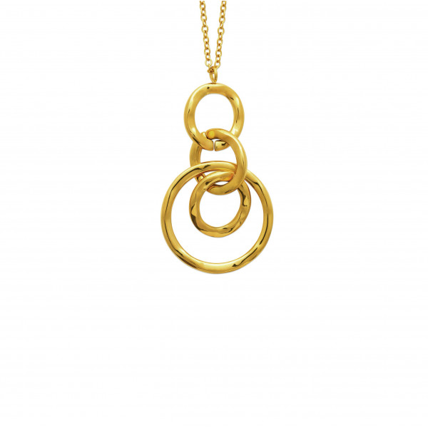 Collier femme or acier inoxydable Influences